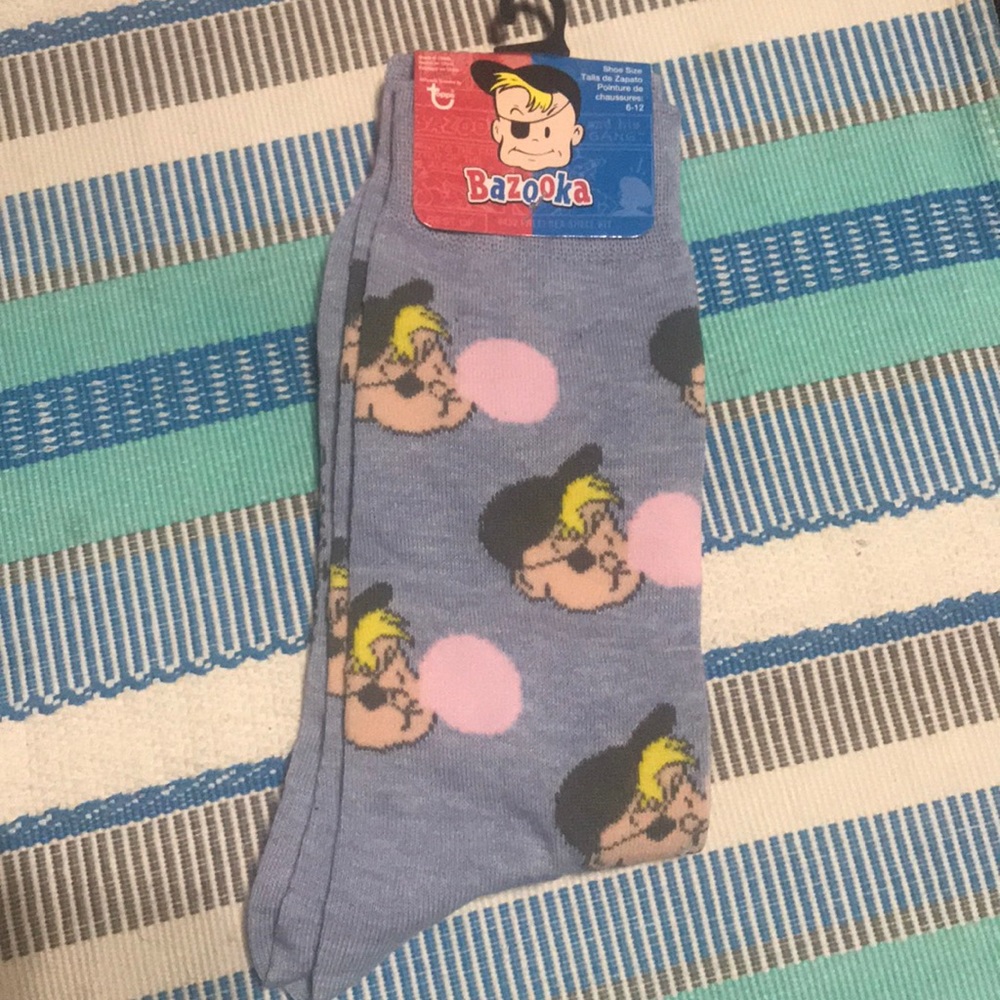 Men’s bazooka socks brand new size 6-12